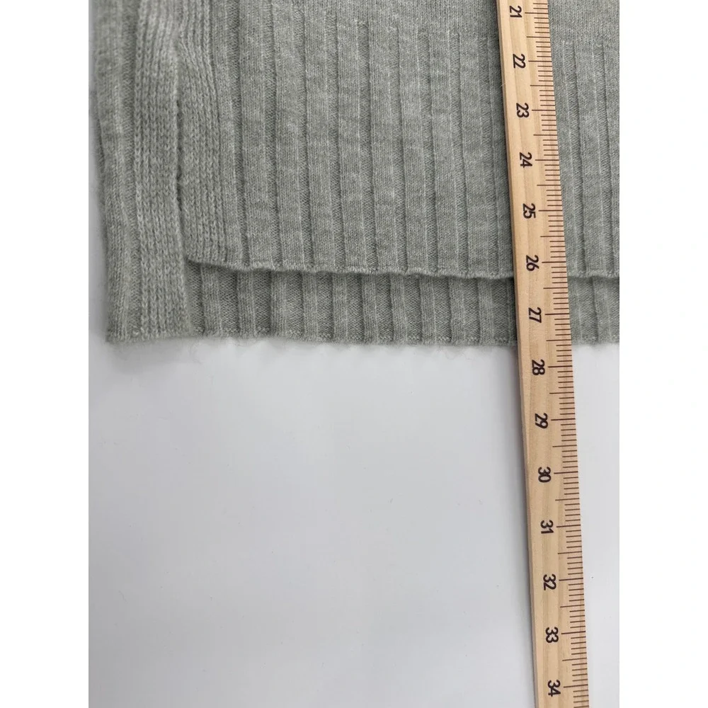 Jessica Simpson Mock Neck Ribbed Knit Sweater Light Green Women's Size M NWT